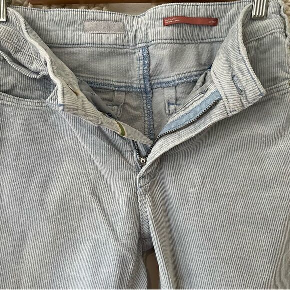 Pilcro Anthro Soft Corduroy Pant Women 25 Tall Light Blue Capsule Wardrobe - Picture 4 of 9